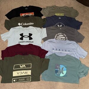BUNDLE (10) Assorted Graphic T-Shirts - Men’s - all Size Large